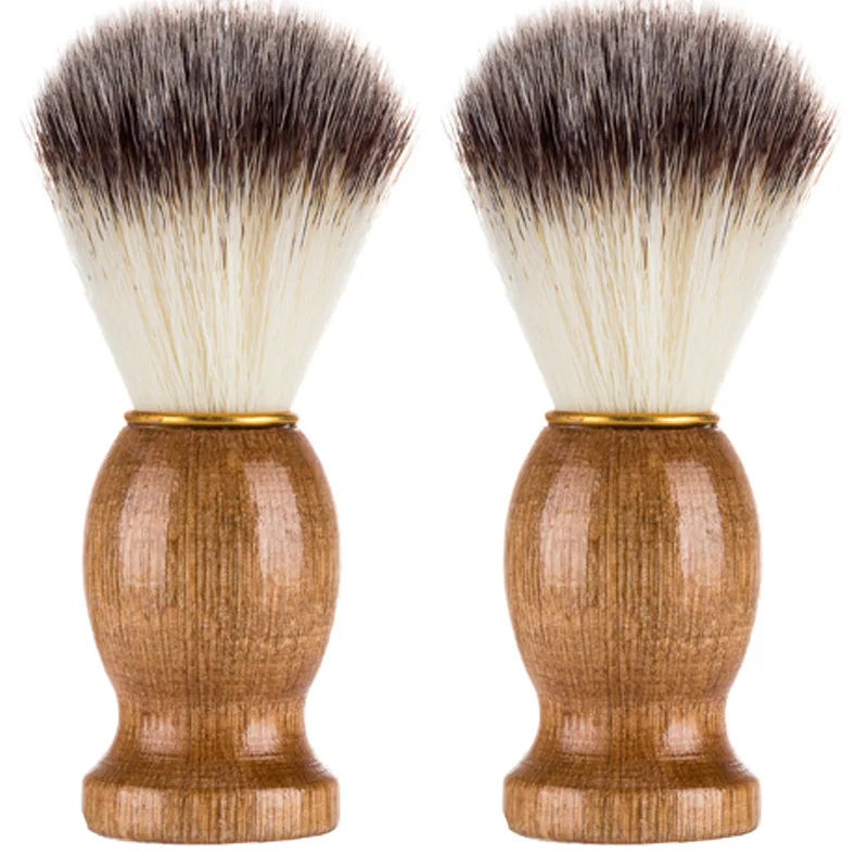 Natural Badger Hair Brush Barber