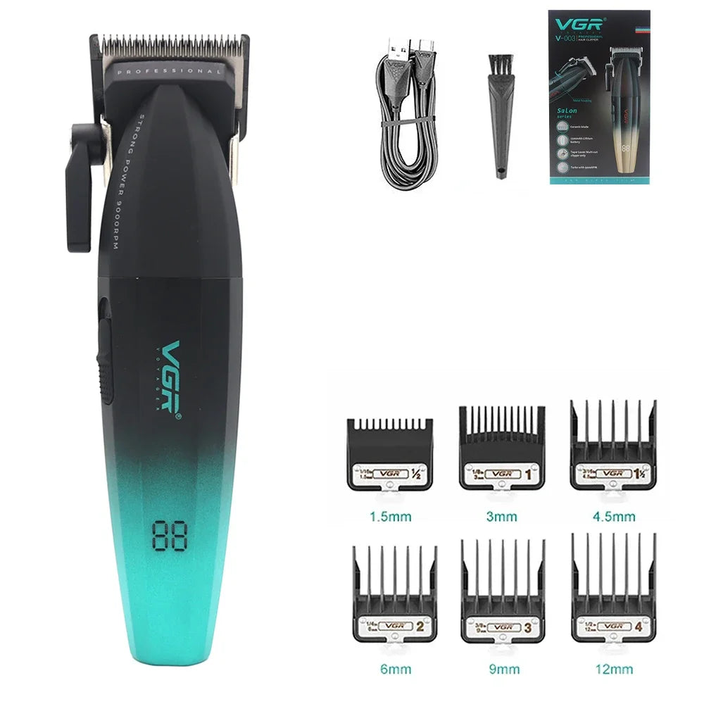 VGR Professional Hair Clipper Kit