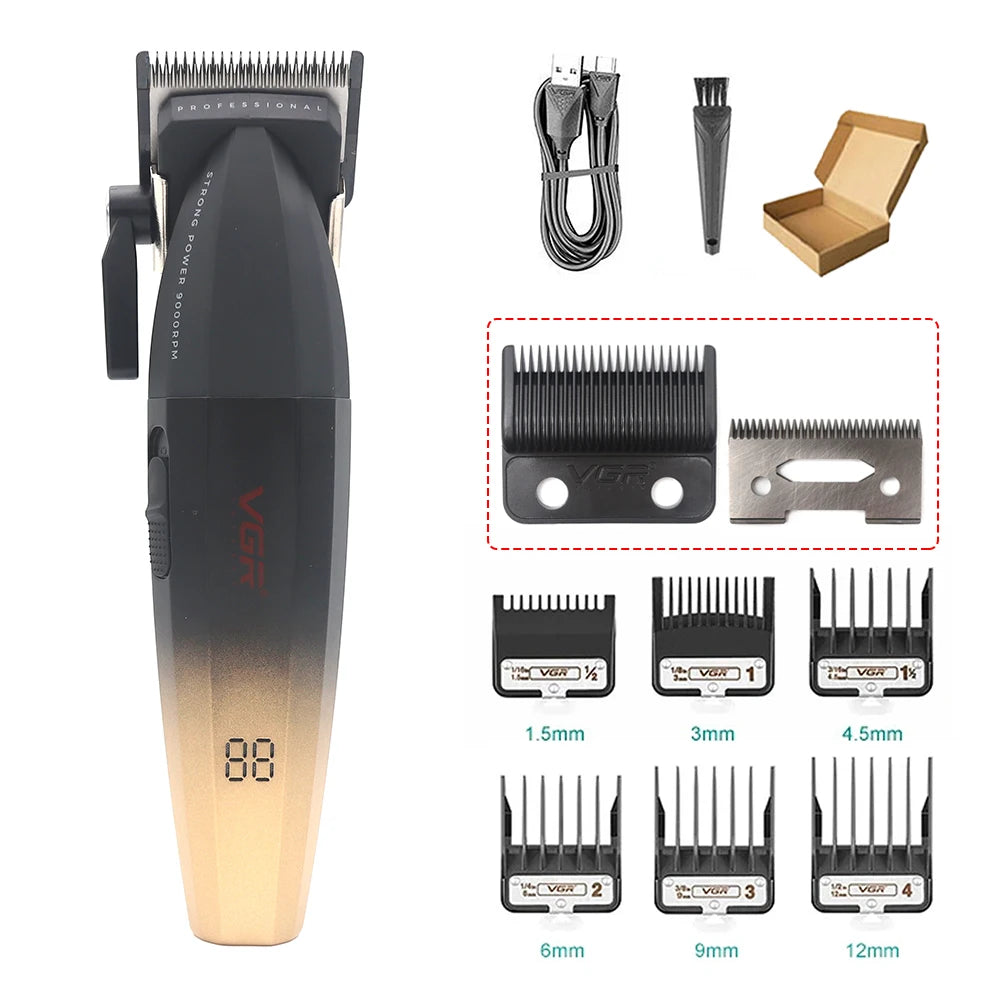 VGR Professional Hair Clipper Kit