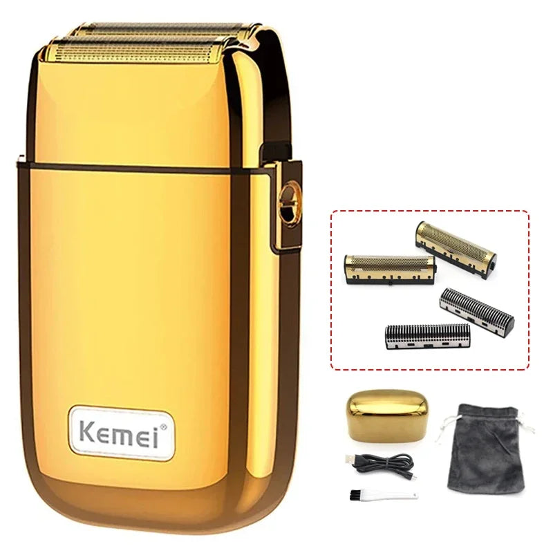 Kemei TX1 Full Metal Electric Shaver