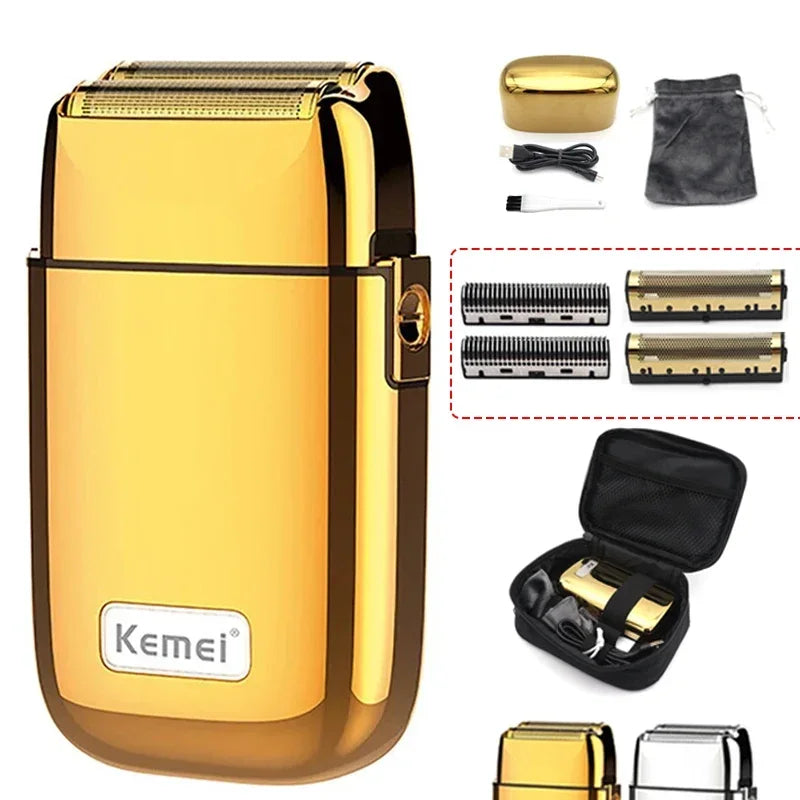 Kemei TX1 Full Metal Electric Shaver