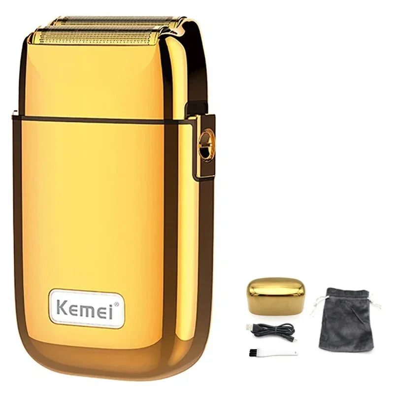 Kemei TX1 Full Metal Electric Shaver