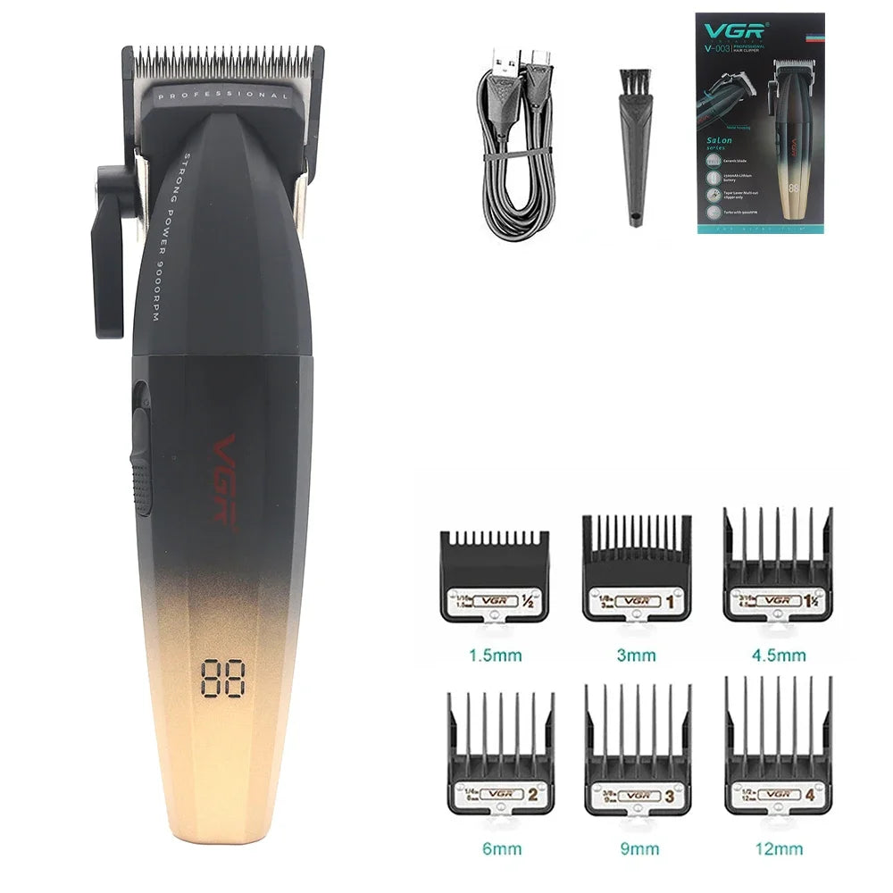 VGR Professional Hair Clipper Kit