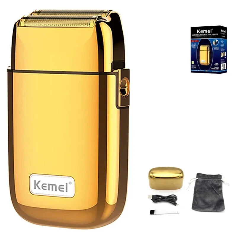 Kemei TX1 Full Metal Electric Shaver