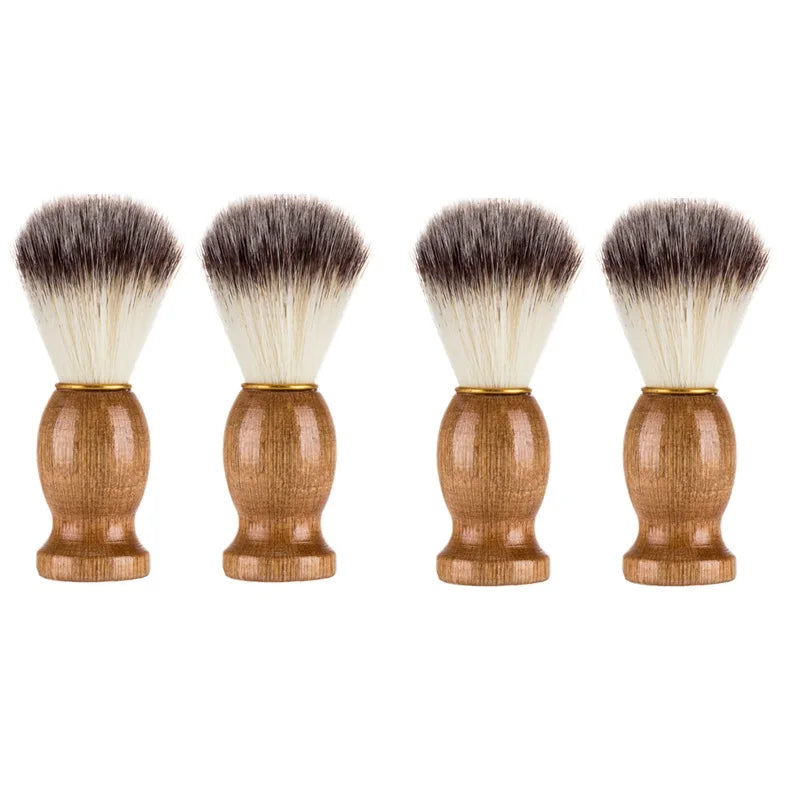 Natural Badger Hair Brush Barber