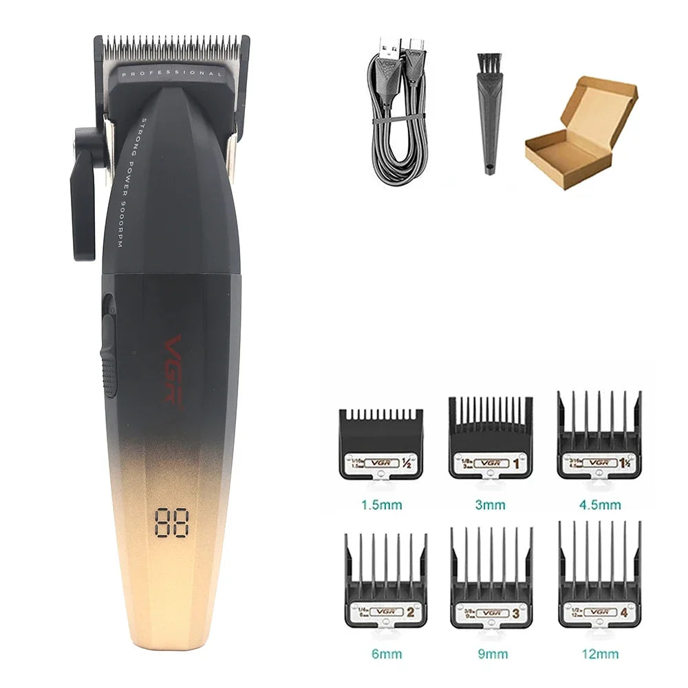 VGR Professional Hair Clipper Kit