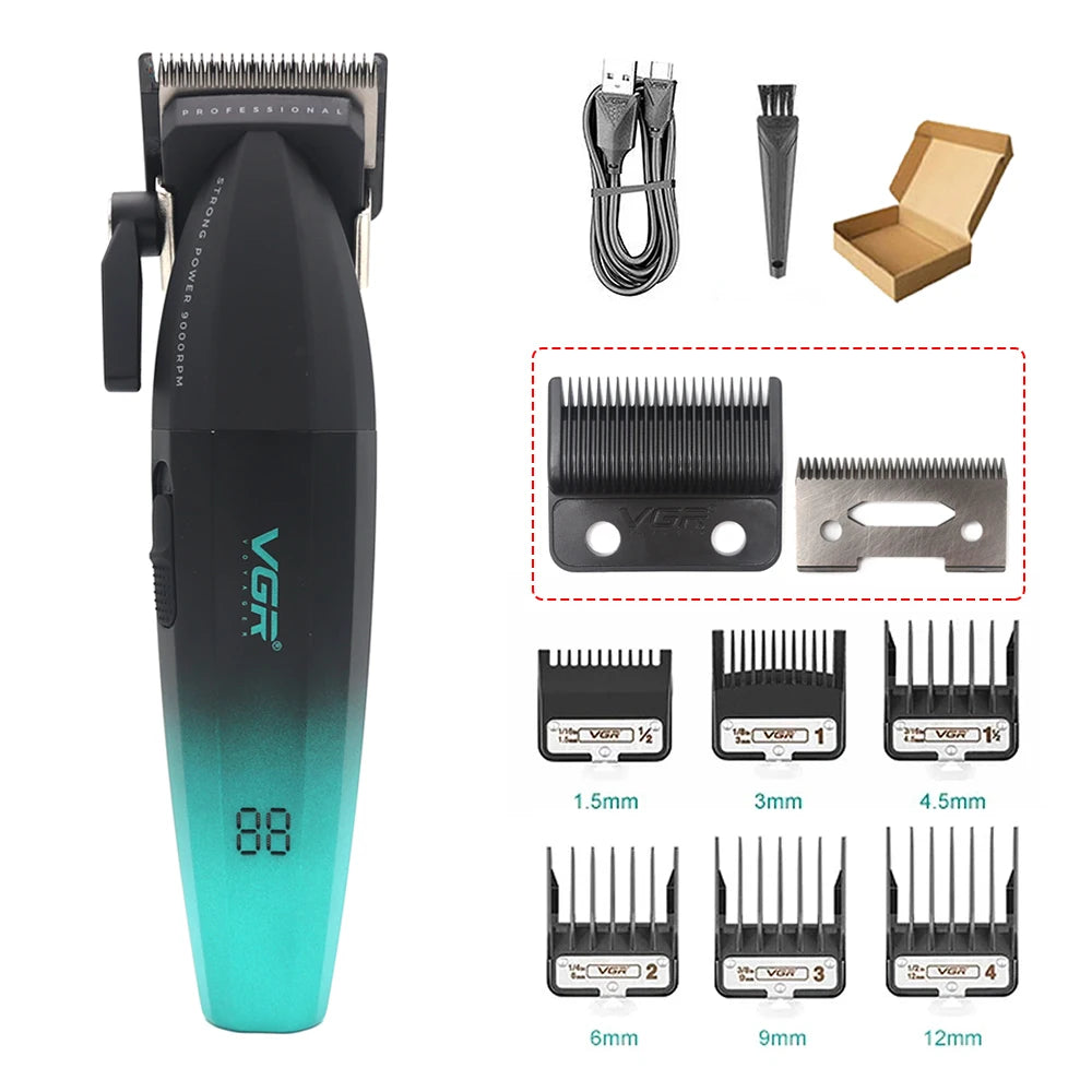 VGR Professional Hair Clipper Kit