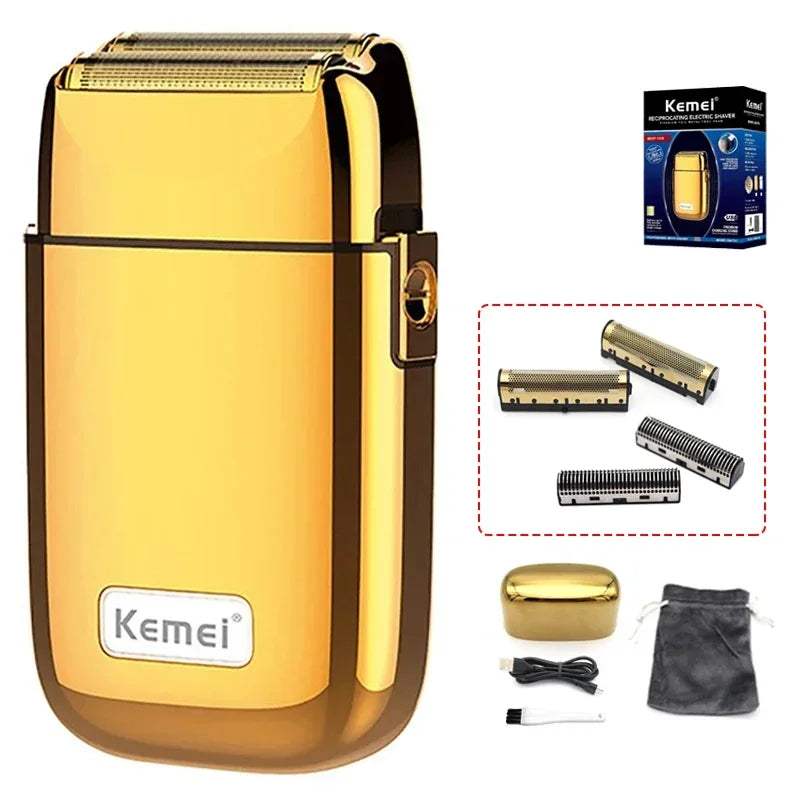 Kemei TX1 Full Metal Electric Shaver