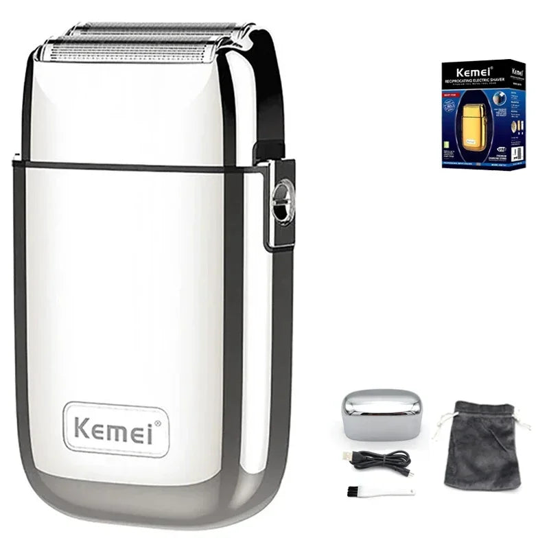 Kemei TX1 Full Metal Electric Shaver