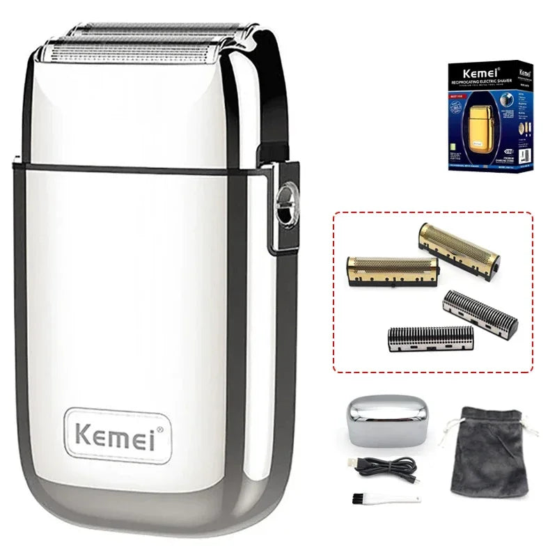 Kemei TX1 Full Metal Electric Shaver