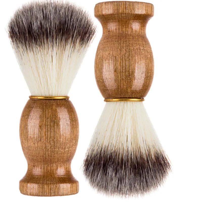 Natural Badger Hair Brush Barber