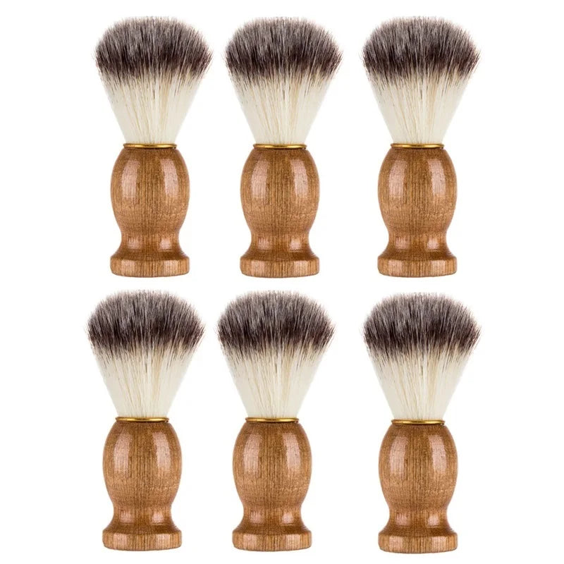 Natural Badger Hair Brush Barber