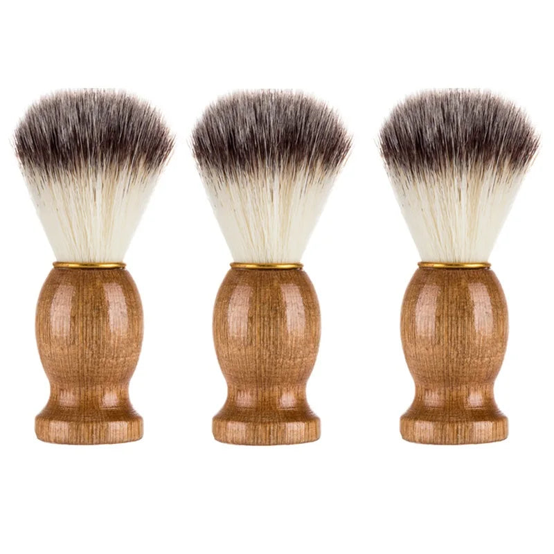 Natural Badger Hair Brush Barber