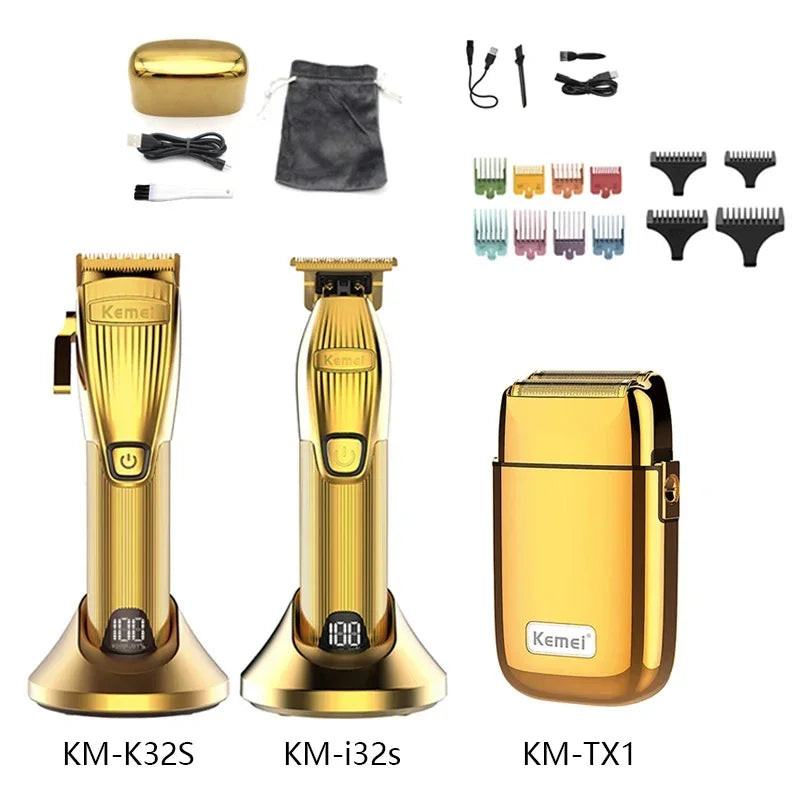 Kemei TX1 Full Metal Electric Shaver