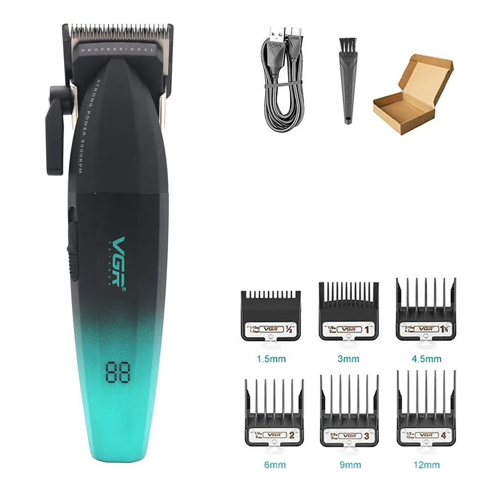 VGR Professional Hair Clipper Kit